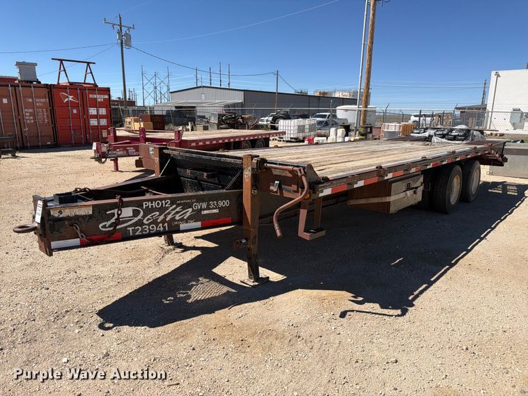 2009 Delta Manufacturing  FS equipment trailer - EW2240