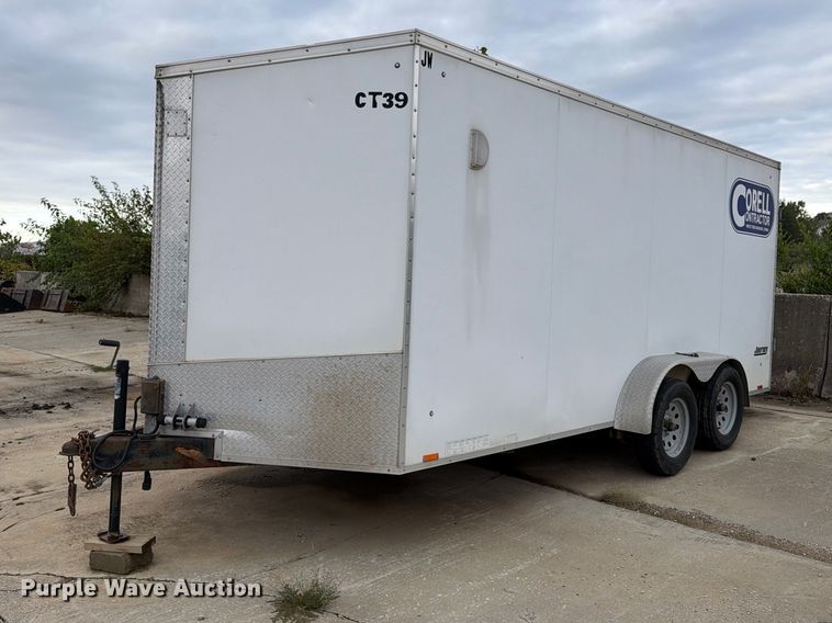2017 Pace Trailers enclosed cargo trailer - EX1006