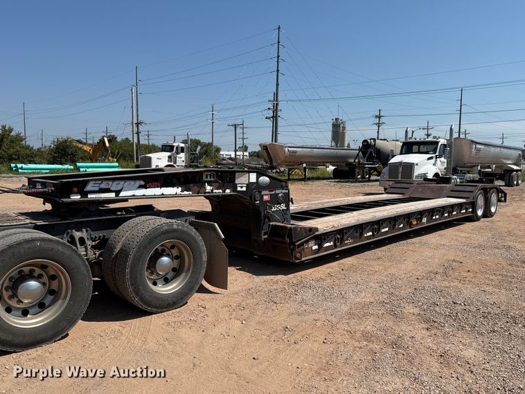 2004 Eagle Beaver 35GSLXBR lowboy equipment trailer - FC4248