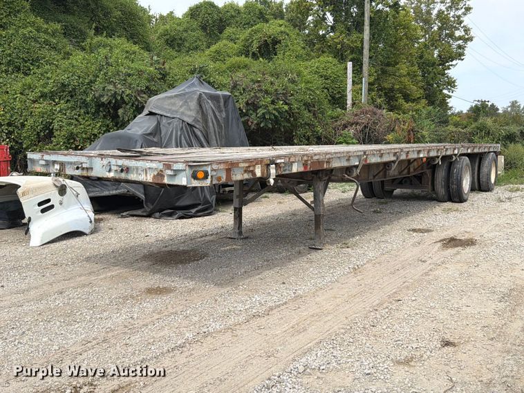 1988 Great Dane GPWSAR-245 flatbed trailer - FT6340