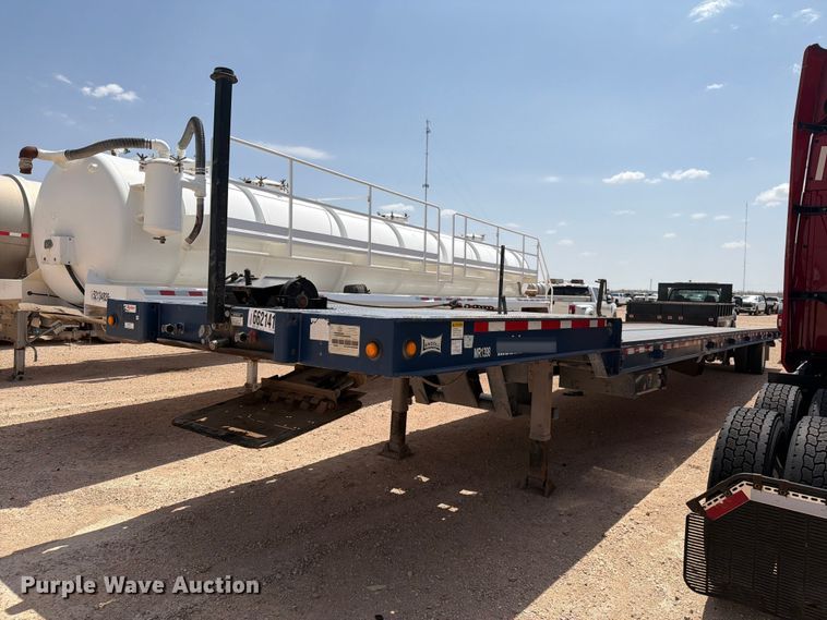 2012 Landoll Corporation drop tilt deck equipment trailer - YA4746