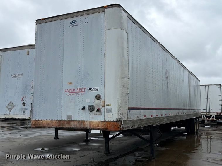 2001 Hyundai VI25301580SA dry van trailer - YA5015
