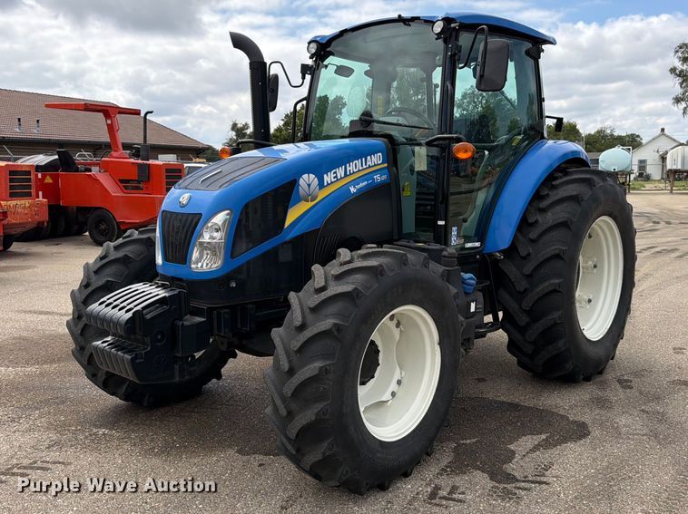 2019 New Holland T5.120 MFWD tractor - DY3365
