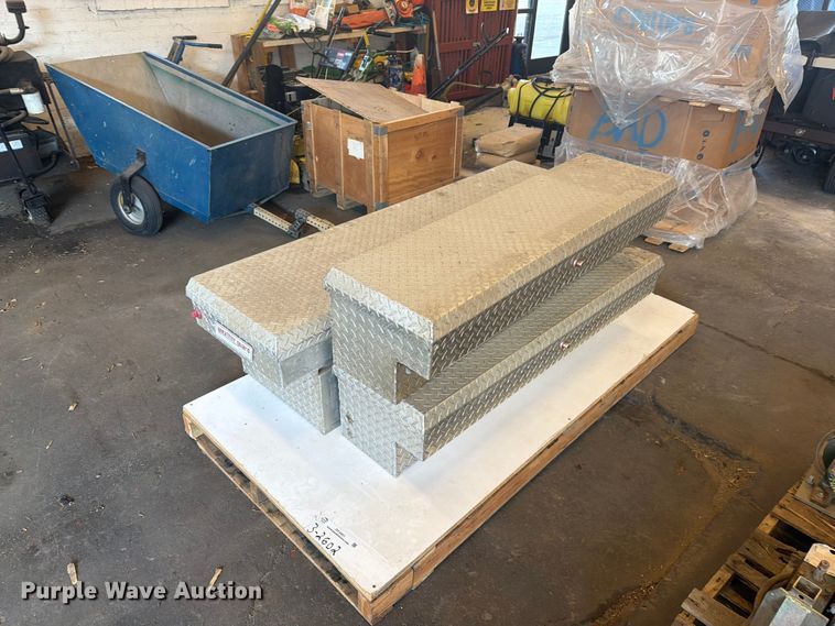 (3) Weather guard toolboxes - DY3401