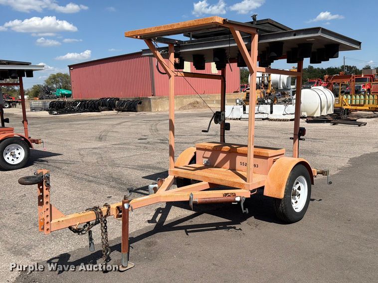 2003 Ver-Mac ST-4825 arrow board trailer - EP7616