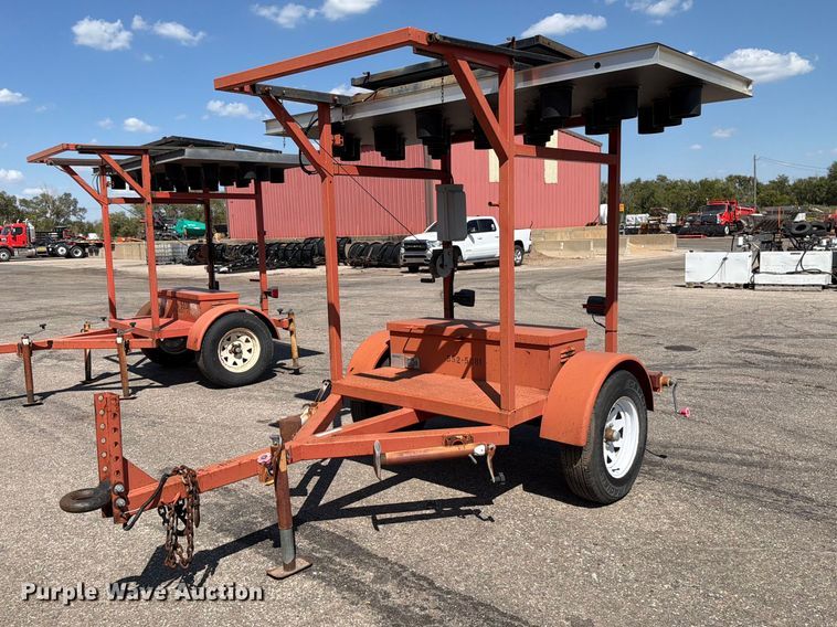 2001 Ver-Mac ST-4825 arrow board trailer - EP7617
