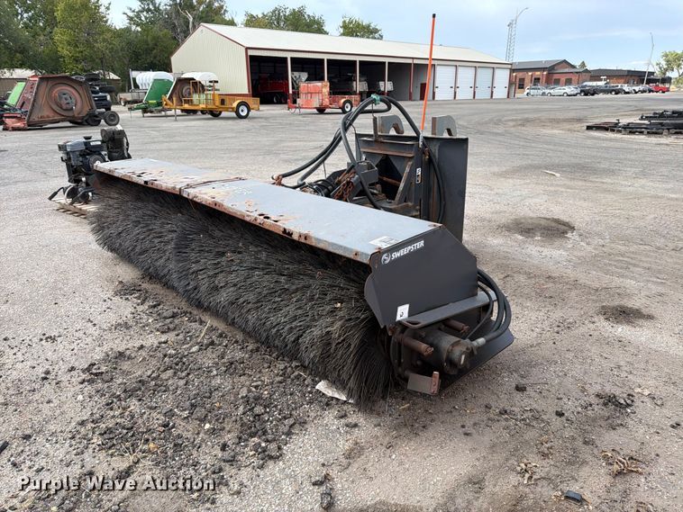 2008 Paladin Sweepster 21321MH2-0140 wheel loader broom - EP7645