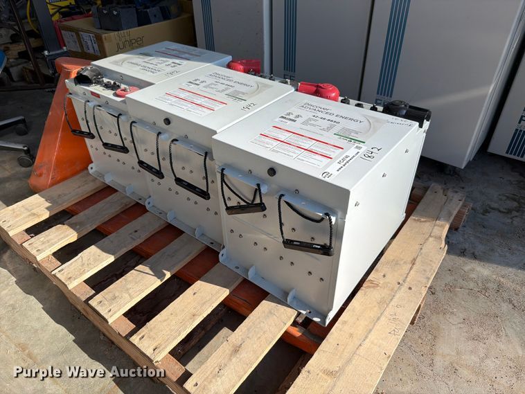 (3) Discover 45-48-6650 batteries - FC4740