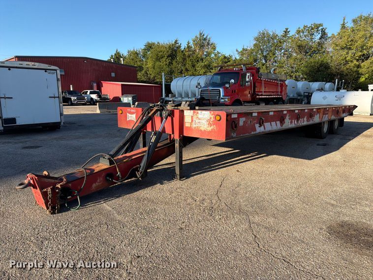 2004 Landoll Corporation 345C tilt deck equipment trailer - FK3707