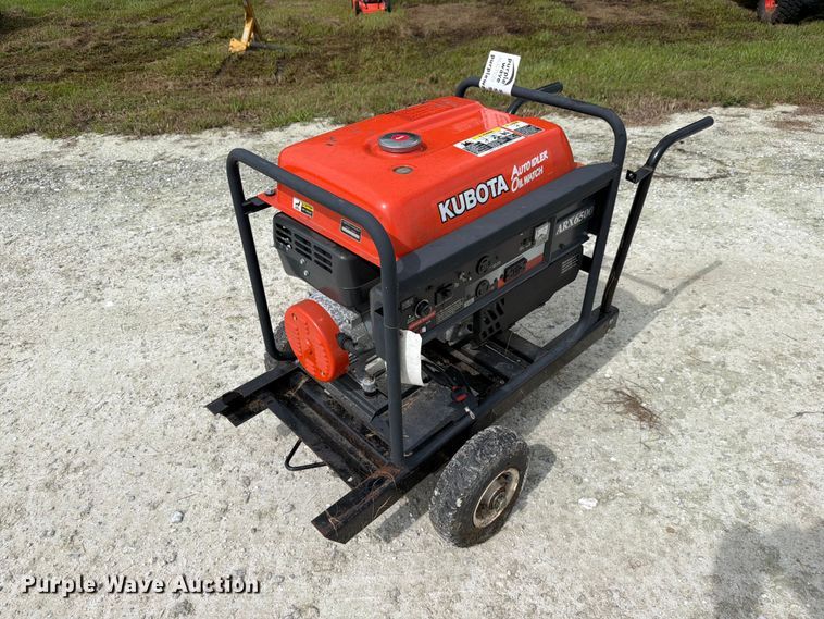 Kubota ARX6500 generator - DV7387
