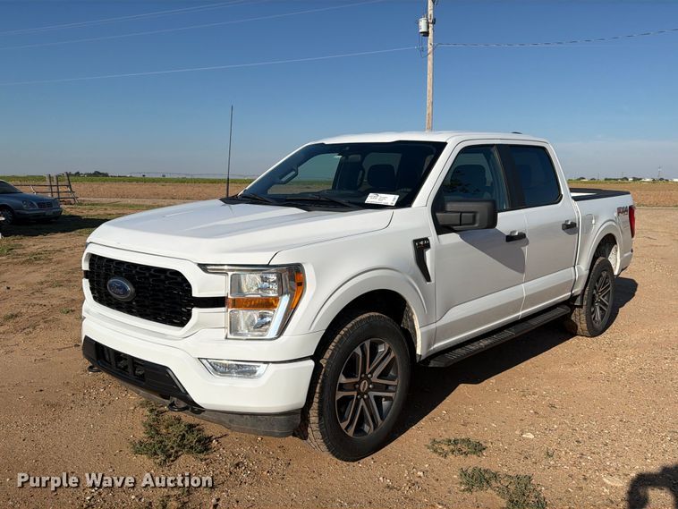 2021 Ford F150 Crew Cab pickup truck - DV8671