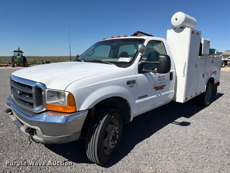 1999 Ford F550 utility / service truck - DV8706