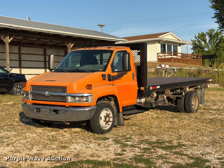 2006 Chevrolet C5500 dump flatbed truck - DZ4848
