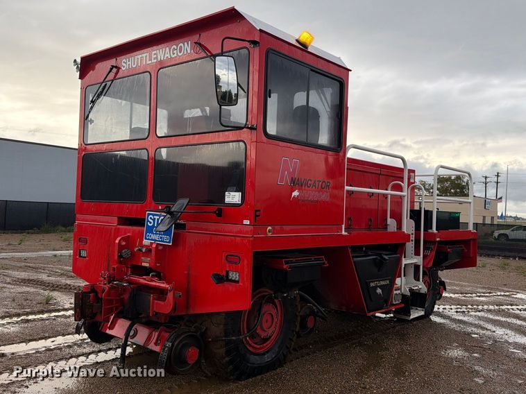 2013 Shuttlewagon Navigator NVX8040 railcar mover - EA0529