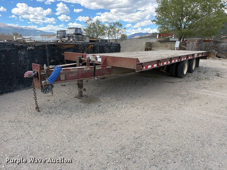 2001 Trail King flatbed trailer - ED0195