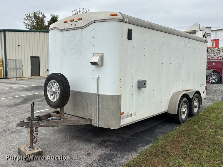 2007 Haulmark TS7X16DT2 enclosed cargo trailer - ER3383