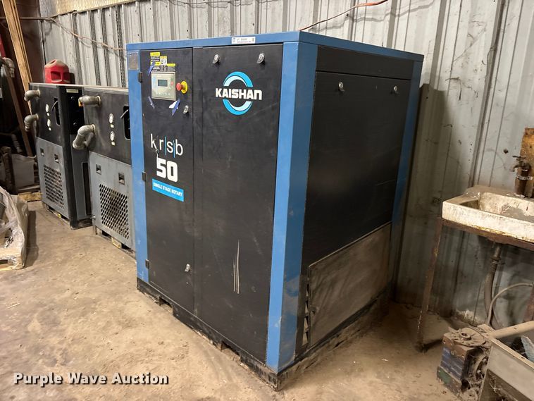 2018 Kaishan KRSB-50-125 air compressor - ES8209