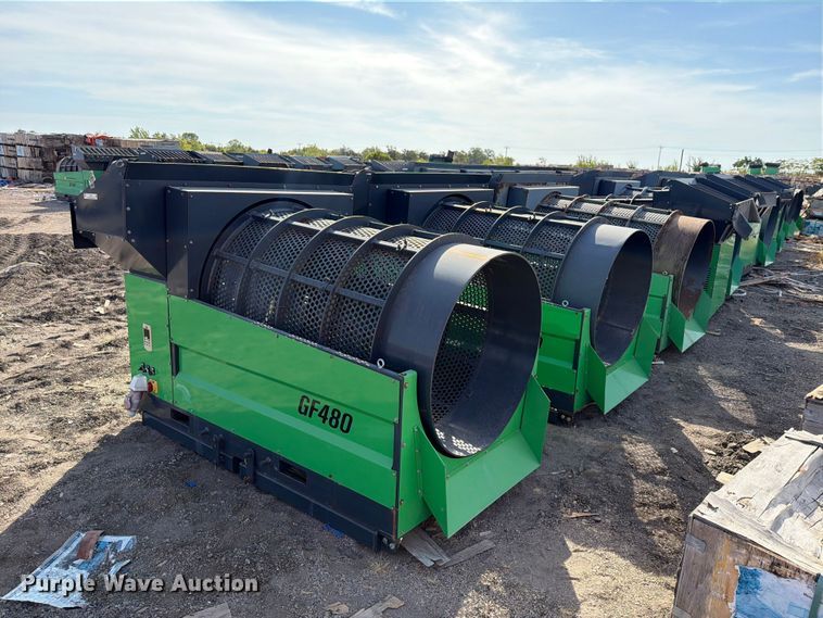 (12) Erie Industries GF480 trommel screens - EU1535