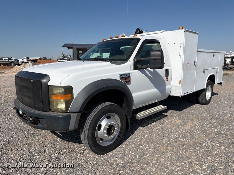 2010 Ford F550 Super Duty utility / service truck - EW8883