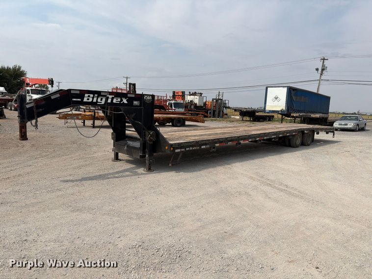 2011 Big Tex 25GN 48" spread equipment trailer - EW8931