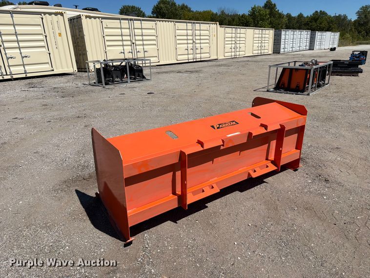 Pabreak skid steer snow pusher - EX4220