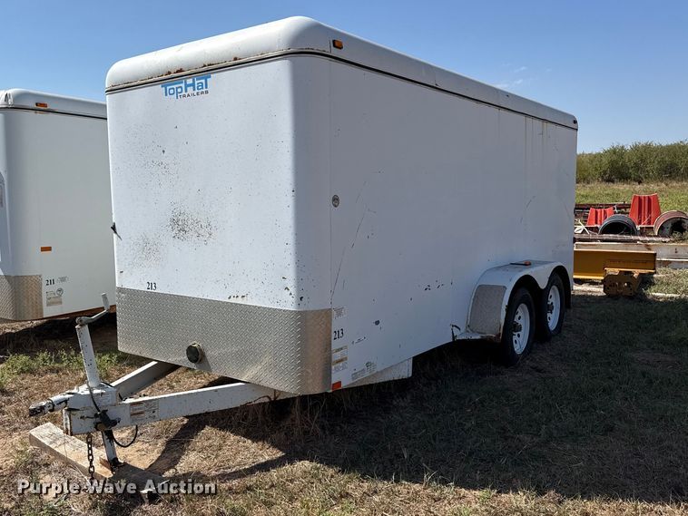 2014 Top Hat BC16x6-7E-D enclosed cargo trailer - FB6907