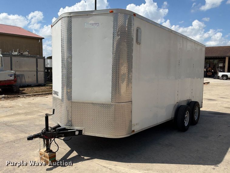 2017 Arising Industries 716VTRW enclosed cargo trailer - FB8356