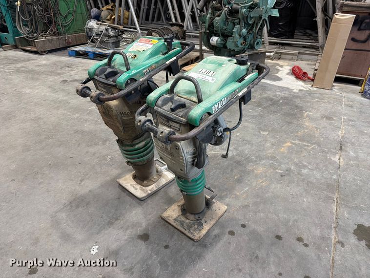 (2) Wacker Neuson plate compactors - FC3348