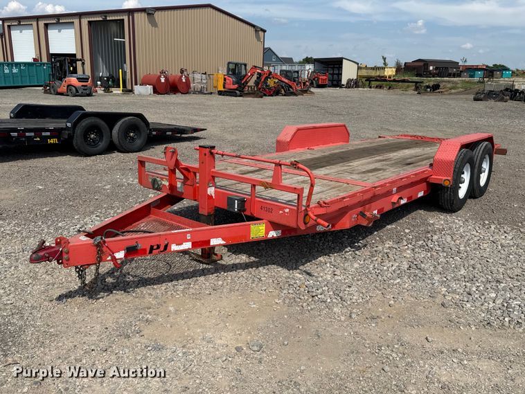 2020 PJ T6202 tilt deck equipment trailer - FC4415
