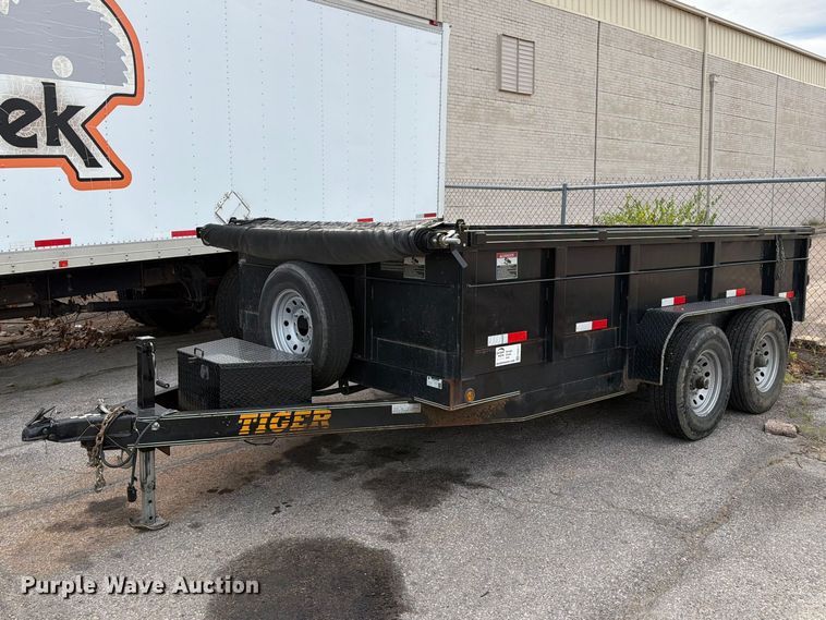 2018 Tiger Trailers Inc. dump trailer - FN2611