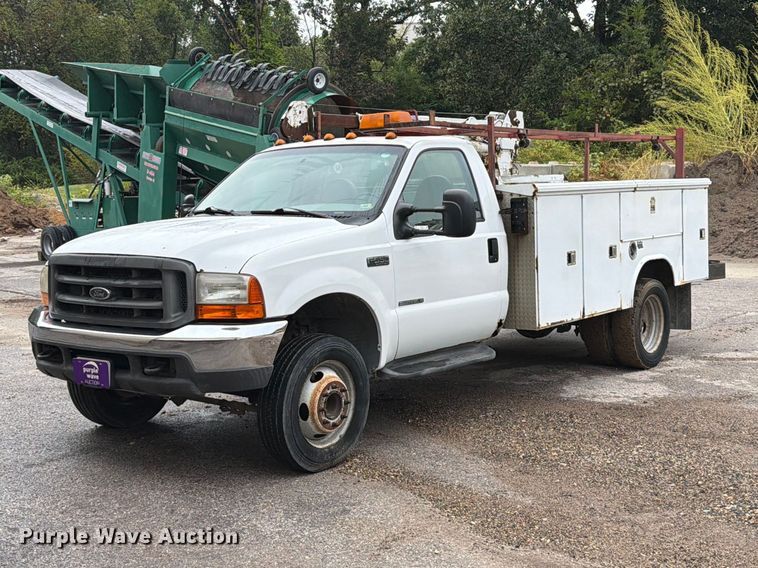 2001 Ford F550 Super Duty XL utility / service truck - FT6358