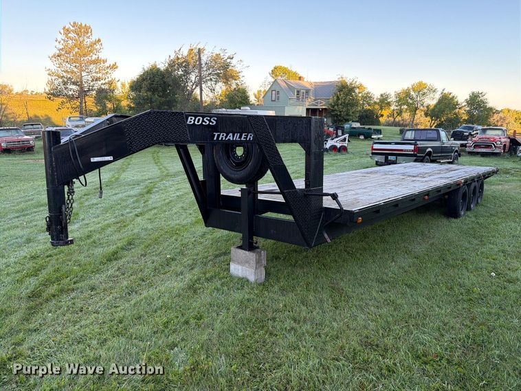 1989 Trail Boss Trailer flatbed trailer - FT6734