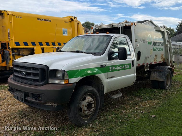 2003 Ford F450 Super Duty refuse truck - OE9720