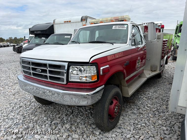 1997 Ford F-Super Duty pumper fire truck - YA5485