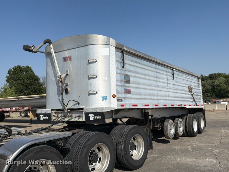 2016 Travis S/96 end dump trailer - DZ4874