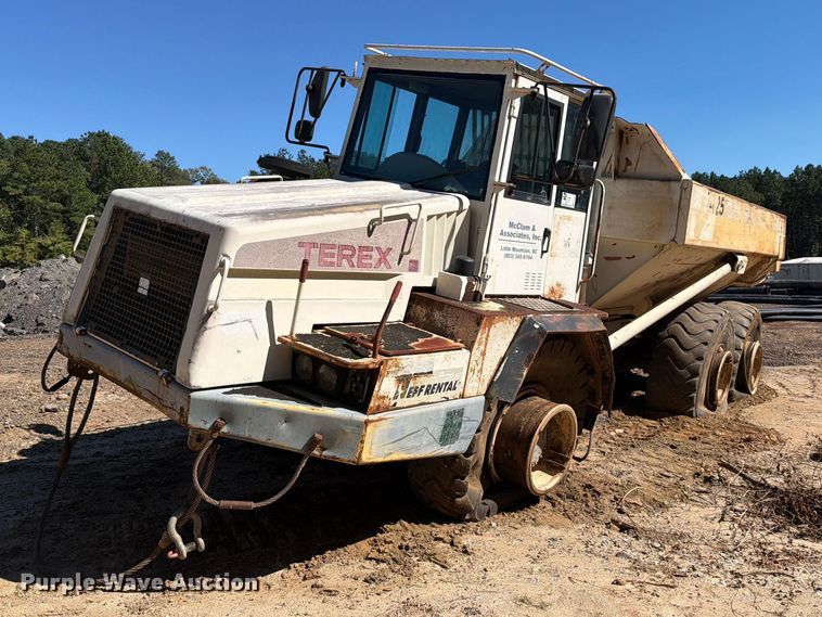 2001 TEREX TA25 articulated haul truck - EF1401