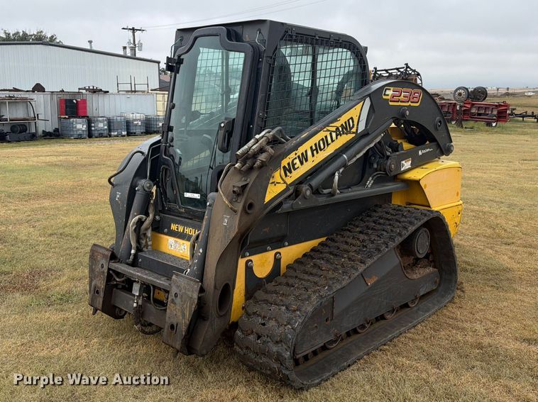 2012 New Holland C238 tracked skid steer loader - EI7708