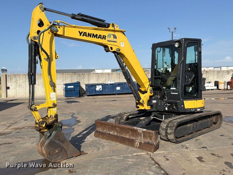 Yanmar Vio55-6A mini excavator - EP7684