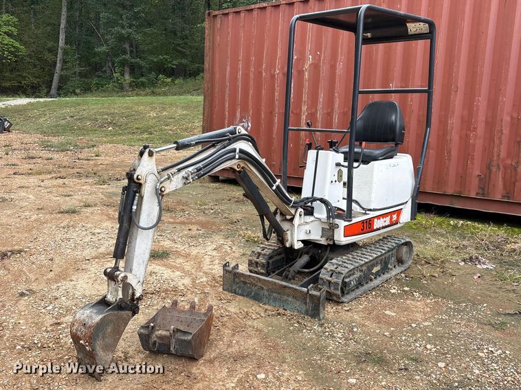 2003 Bobcat 316 mini excavator - ER3393