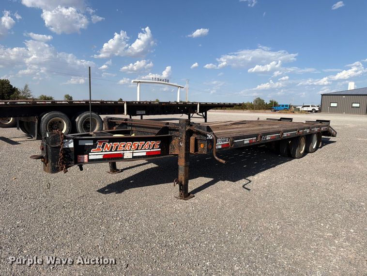 2012 Interstate equipment trailer - EW8699