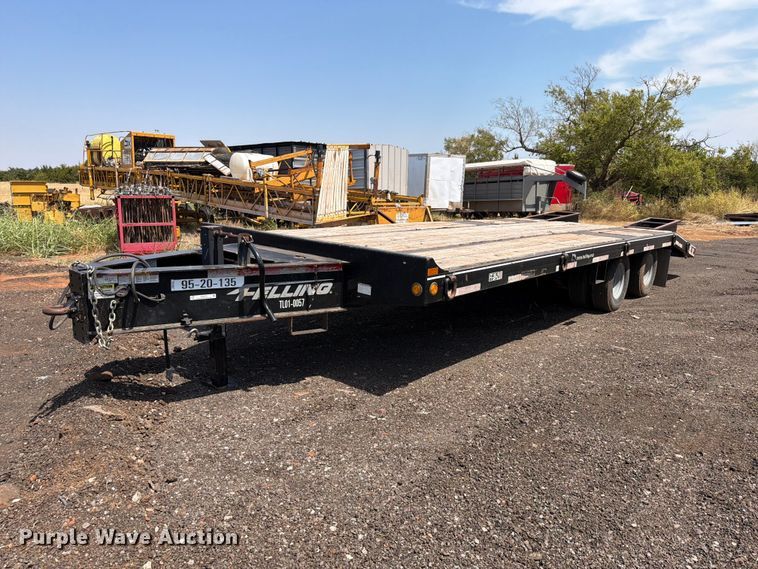 2019 Felling FT-20-2 LP equipment trailer - EW8751