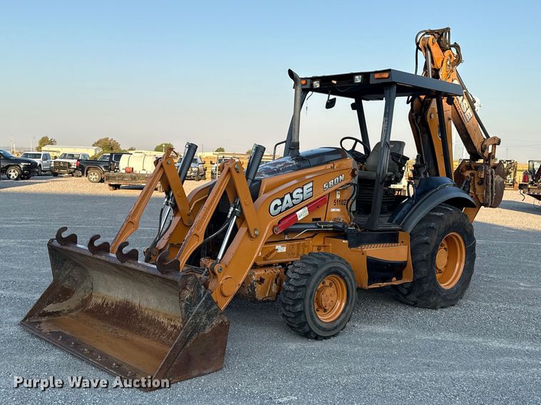 2015 Case 580N backhoe - EW8779