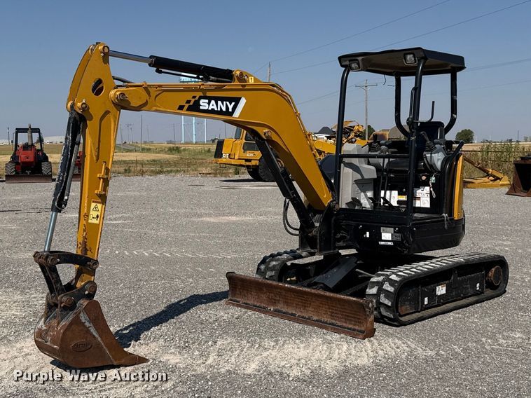 2018 Sany SY35U mini excavator - EW8785