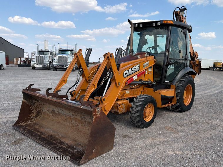 2013 Case 580 Super N backhoe - EW8789