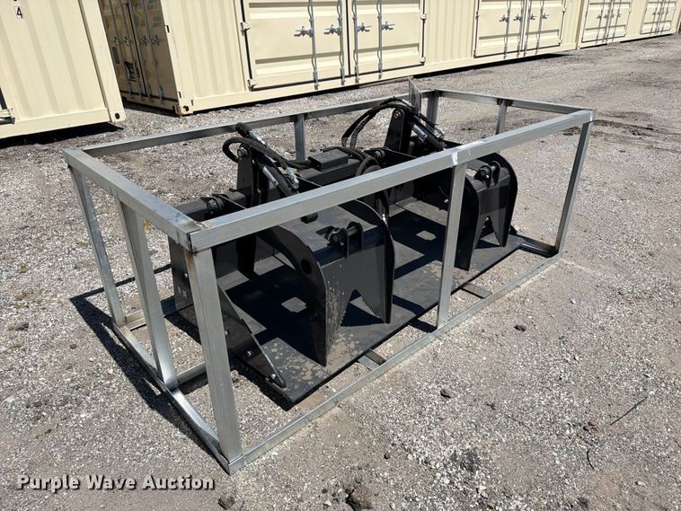 2026 LandHonor SGB-11-72W skid steer grapple bucket - EX4222