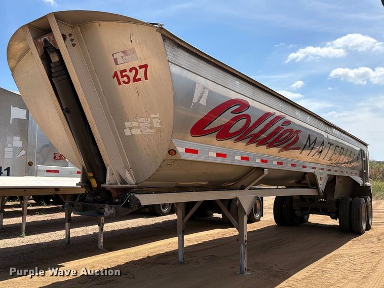 2017 Travis 39FT. S/97 end dump trailer - FB8343