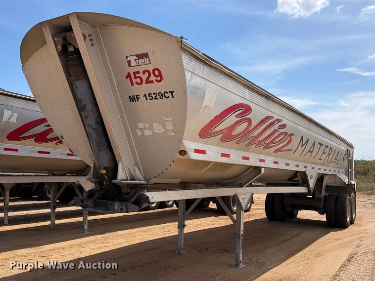 2017 Travis 39FT. S/97 end dump trailer - FB8344