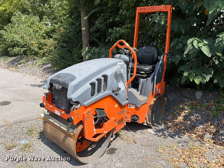 2013 Hamm HD 8VV double drum vibratory roller - FC3391