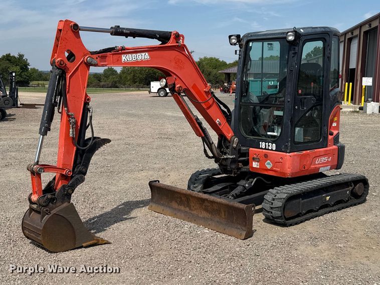 2020 Kubota U35-4 mini excavator - FC4396