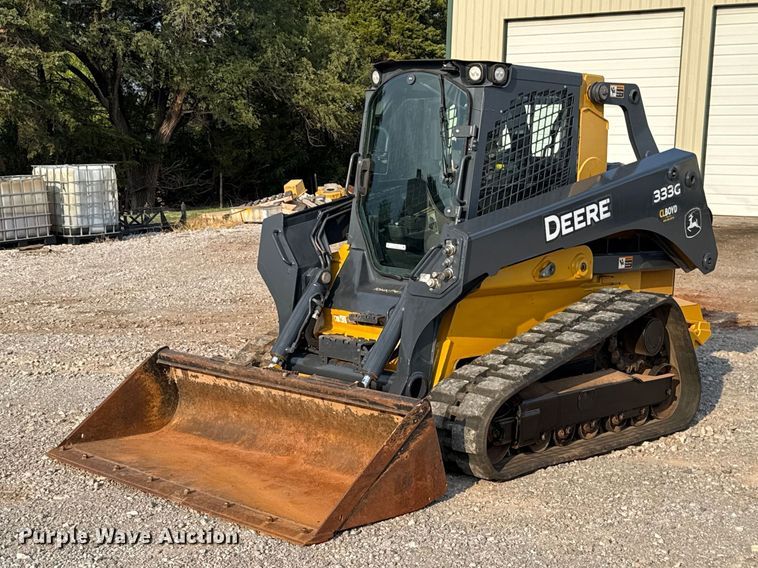 2017 John Deere 333G tracked skid steer loader - FC4440